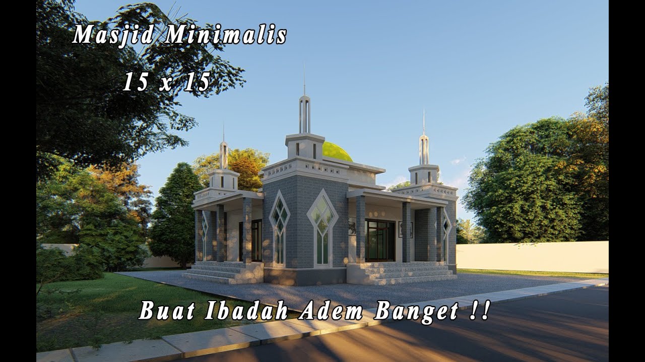 Download Gambar Masjid Minimalis Modern Nomer 50