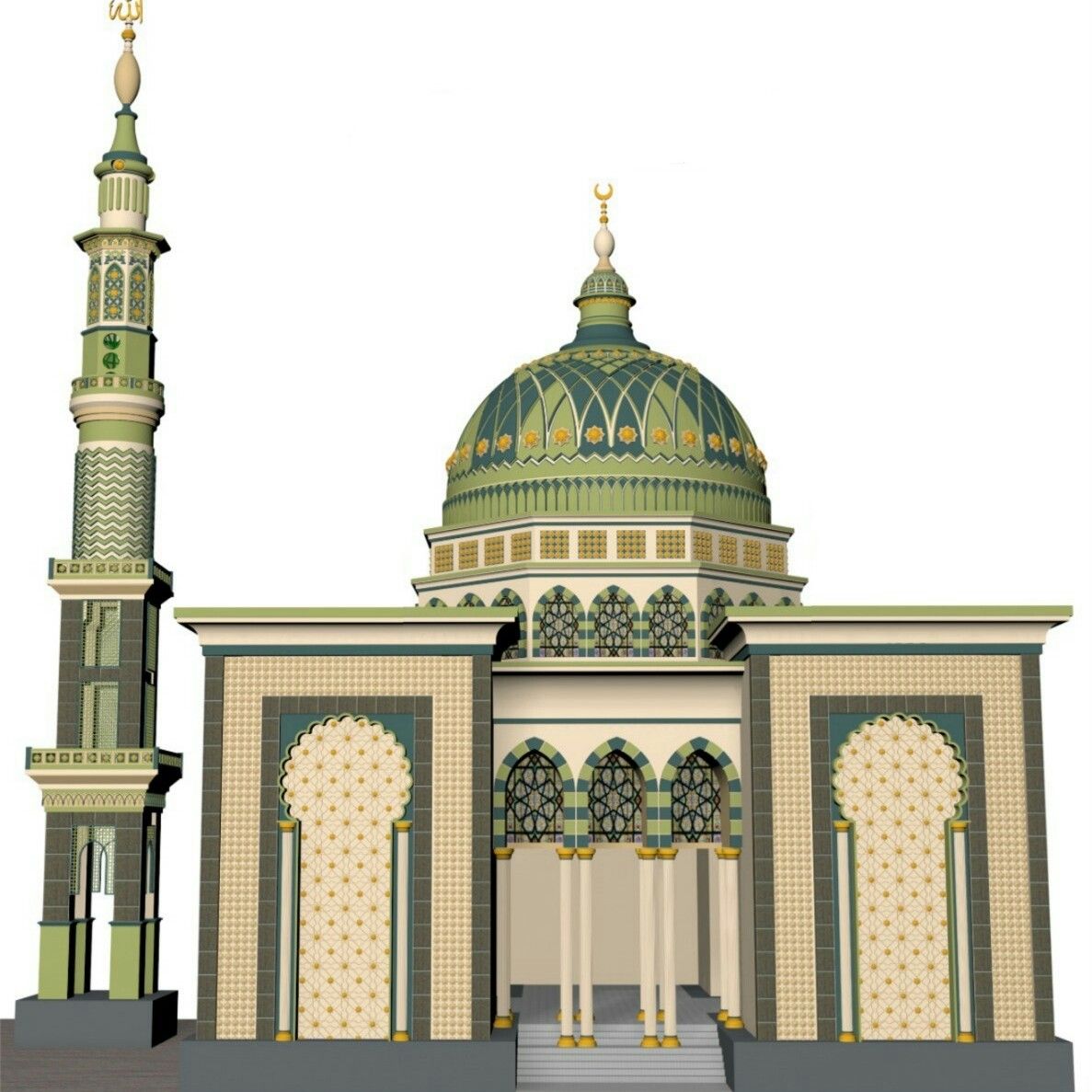 Detail Gambar Masjid Minimalis Tampak Depan Nomer 15