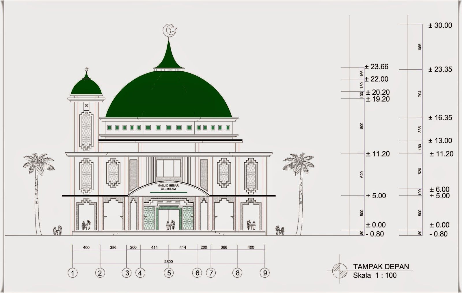 Detail Gambar Masjid Minimalis Tampak Depan Nomer 23
