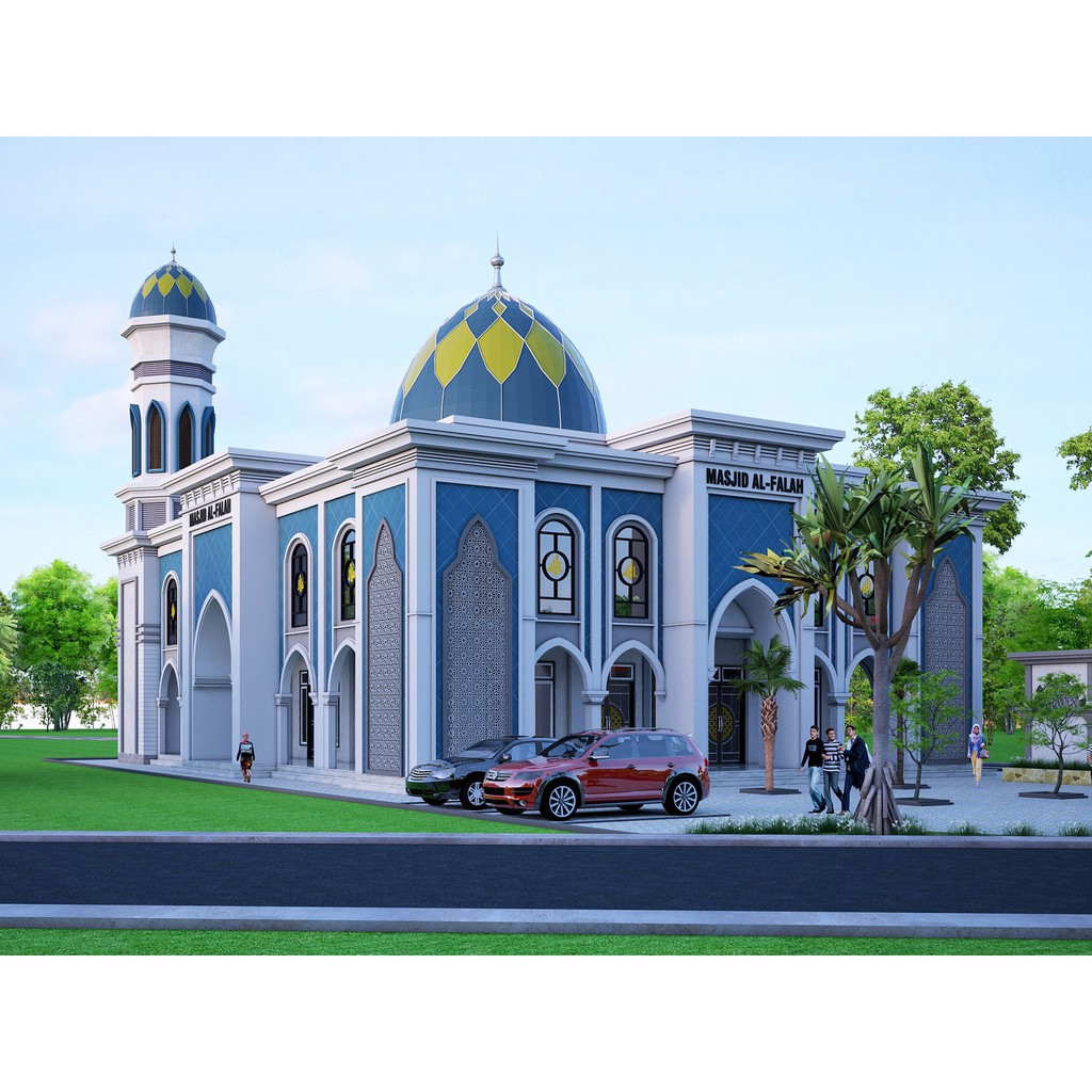 Detail Gambar Masjid Minimalis Tampak Depan Nomer 31