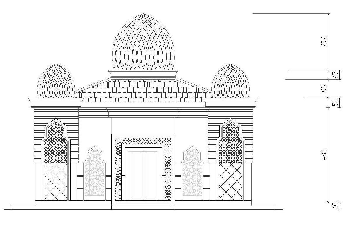 Detail Gambar Masjid Minimalis Tampak Depan Nomer 42