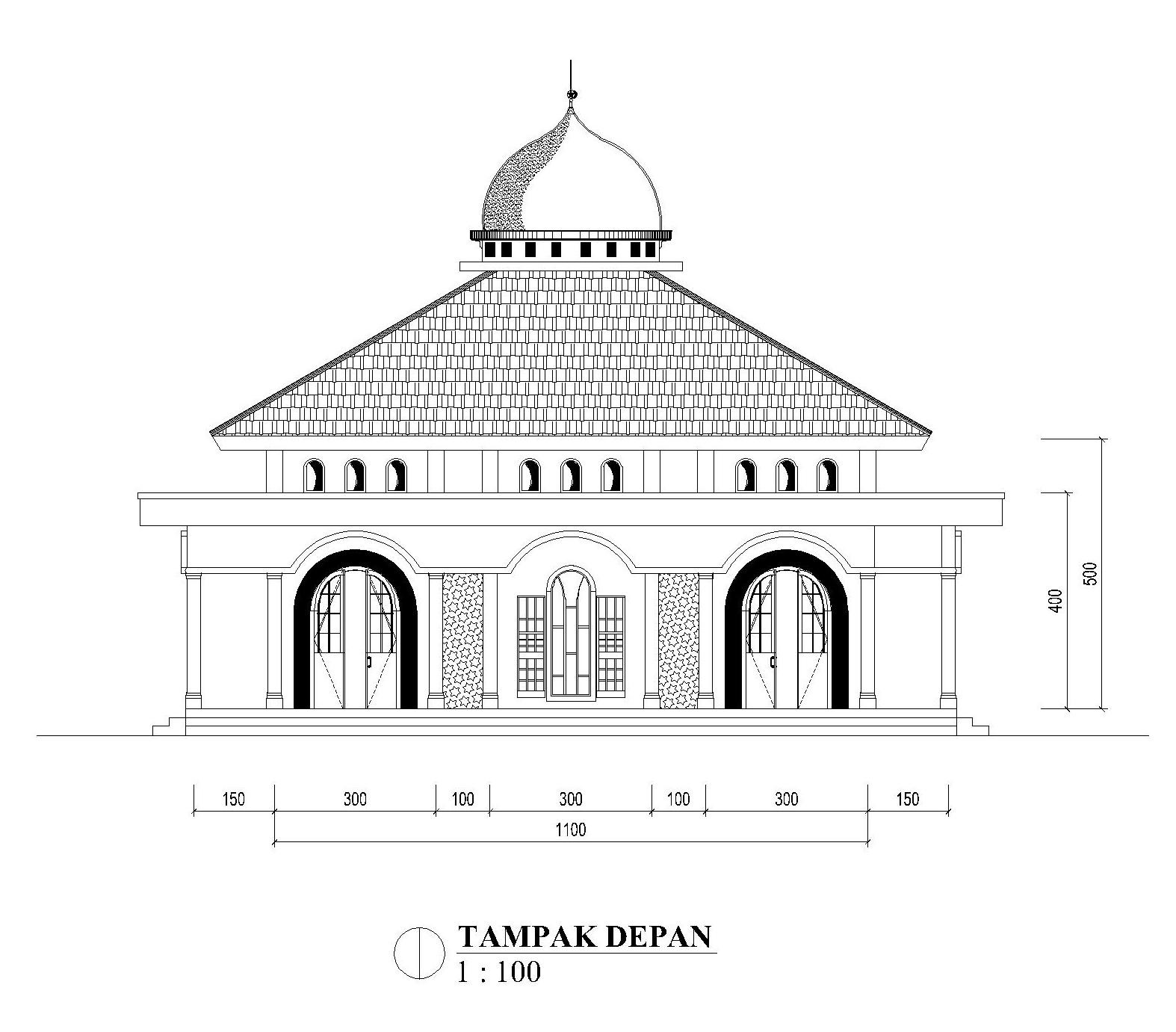 Detail Gambar Masjid Minimalis Tampak Depan Nomer 7