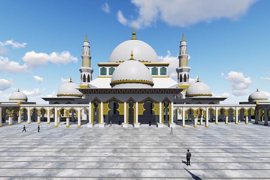 Detail Gambar Masjid Raya Nomer 42