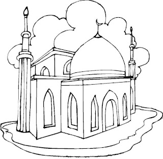 Detail Gambar Masjid Sketsa Nomer 18