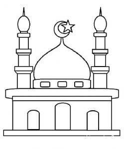 Detail Gambar Masjid Sketsa Nomer 3