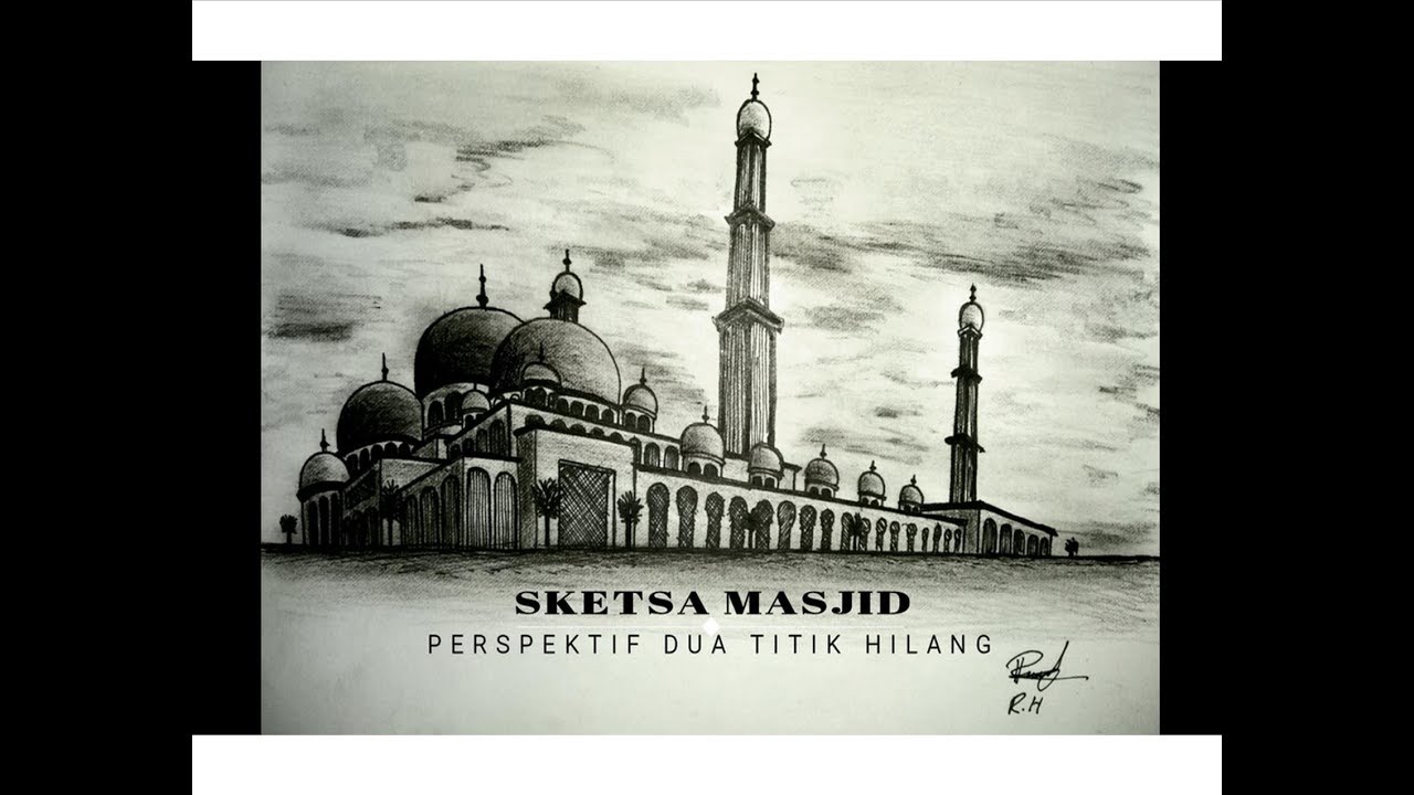 Detail Gambar Masjid Sketsa Nomer 46