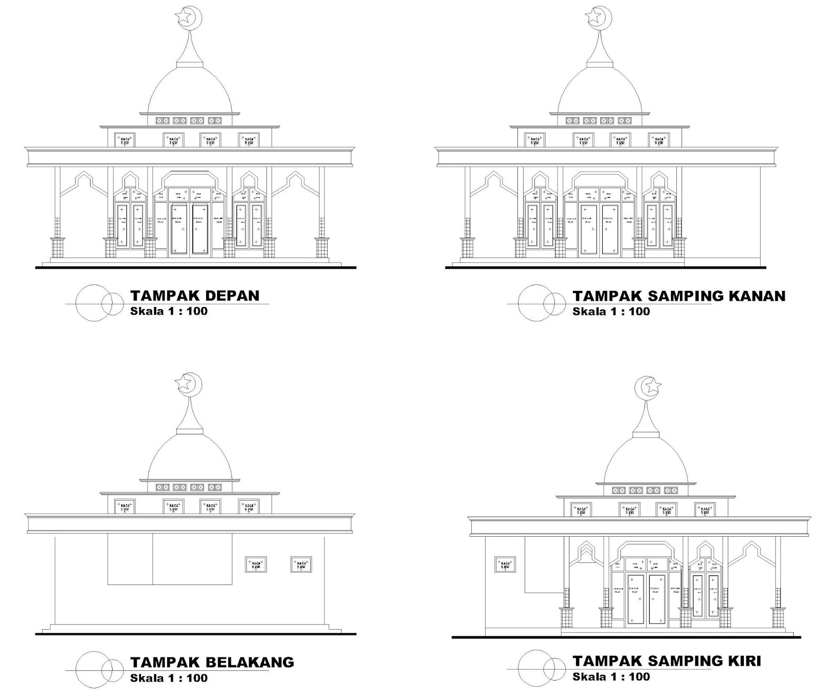 Detail Gambar Masjid Ukuran 10x10 M Nomer 5