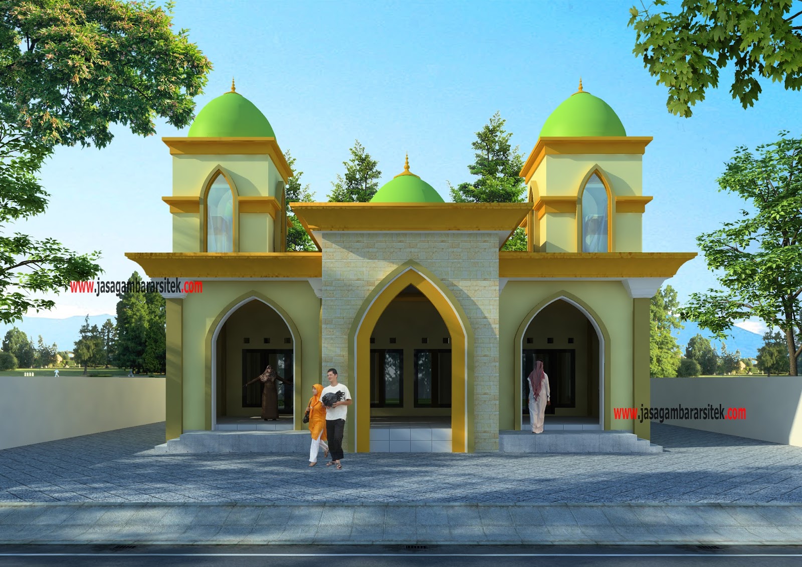 Detail Gambar Masjid Ukuran 12x12 Nomer 10