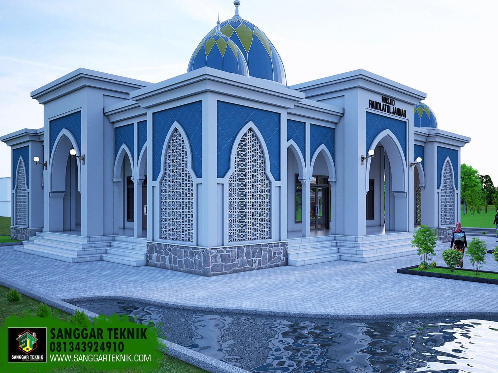 Detail Gambar Masjid Ukuran 12x12 Nomer 14