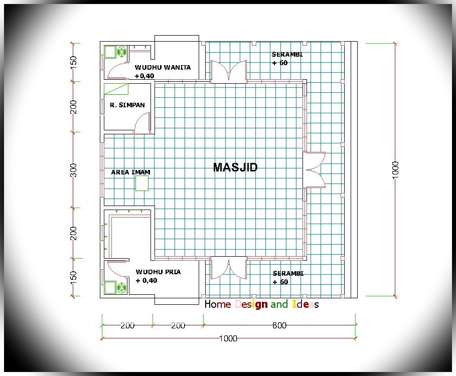 Detail Gambar Masjid Ukuran 12x12 Nomer 46