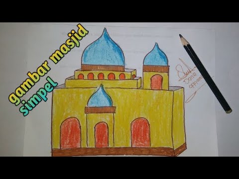 Detail Gambar Masjid Untuk Anak Sd Nomer 15