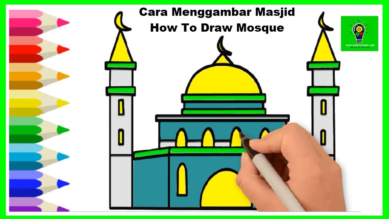 Detail Gambar Masjid Untuk Mewarnai Anak Tk Nomer 15