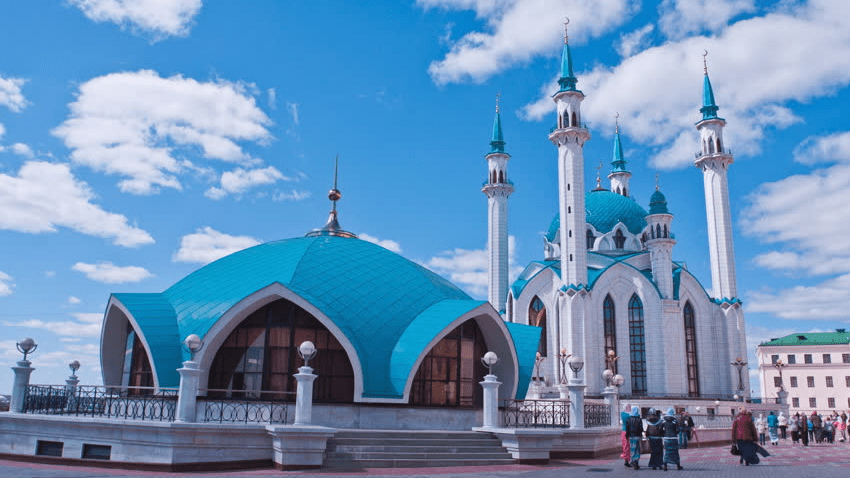 Detail Gambar Masjid Warna Biru Nomer 6