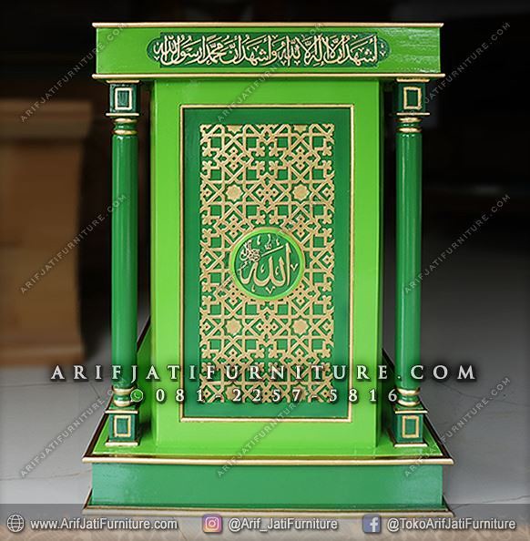 Detail Gambar Masjid Warna Hijau Nomer 17