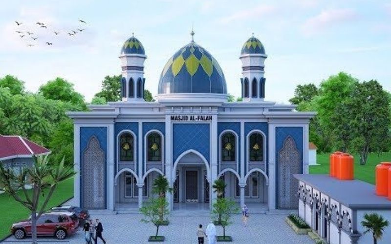 Detail Gambar Masjid Warna Hijau Nomer 27