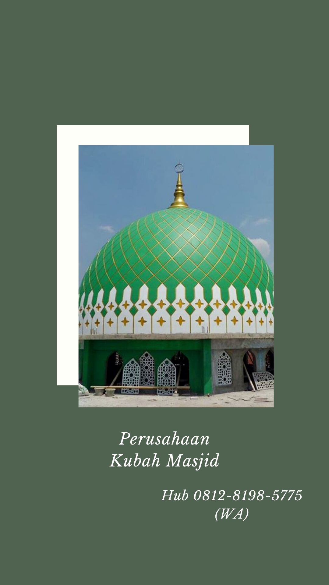 Detail Gambar Masjid Warna Hijau Nomer 29