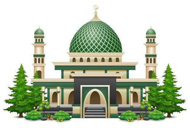 Detail Gambar Masjid Warna Hijau Nomer 38