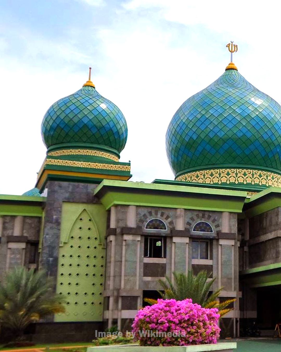 Detail Gambar Masjid Warna Hijau Nomer 44