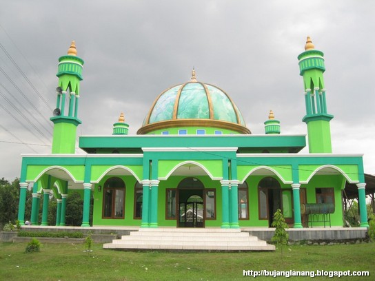 Detail Gambar Masjid Warna Hijau Nomer 5