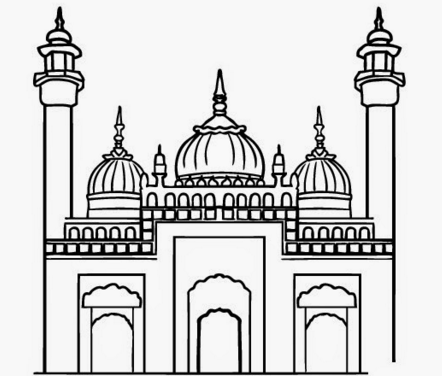 Detail Gambar Masjid Warna Hitam Nomer 37