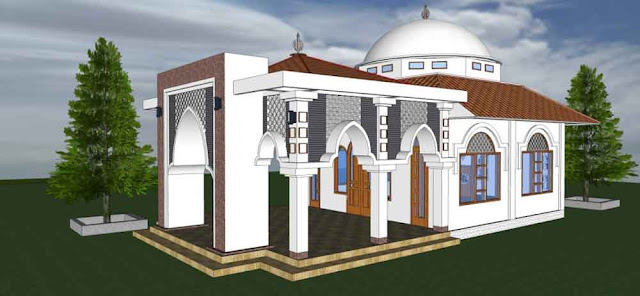 Detail Gambar Masjid Yang Mudah Digambar Nomer 31