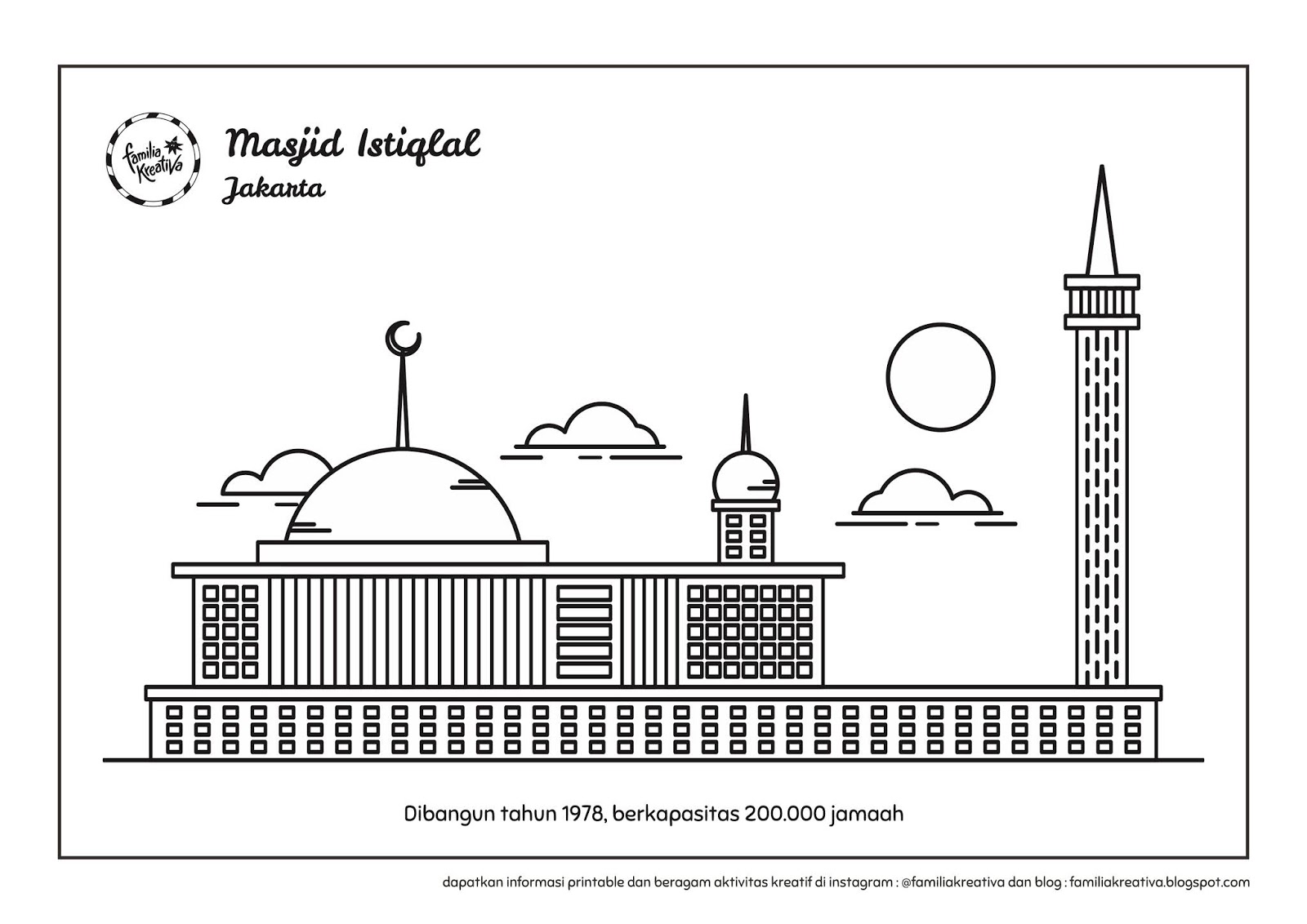 Detail Gambar Masjid Yang Sudah Diwarnai Nomer 53