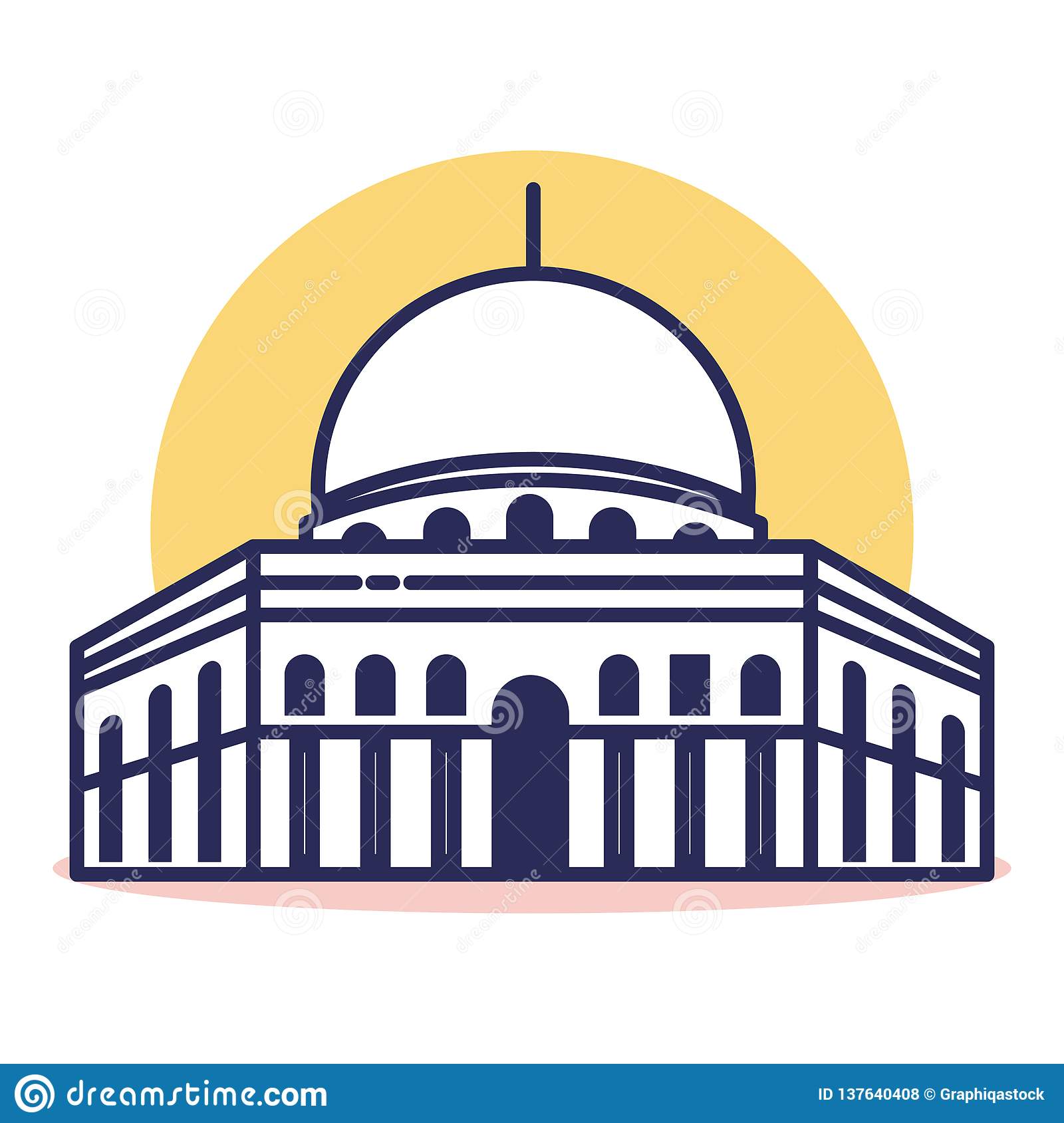 Gambar Masjidil Aqsa Kartun - KibrisPDR