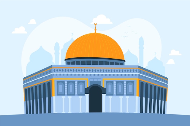 Detail Gambar Masjidil Aqsa Kartun Nomer 18