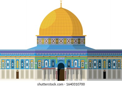 Detail Gambar Masjidil Aqsa Kartun Nomer 24