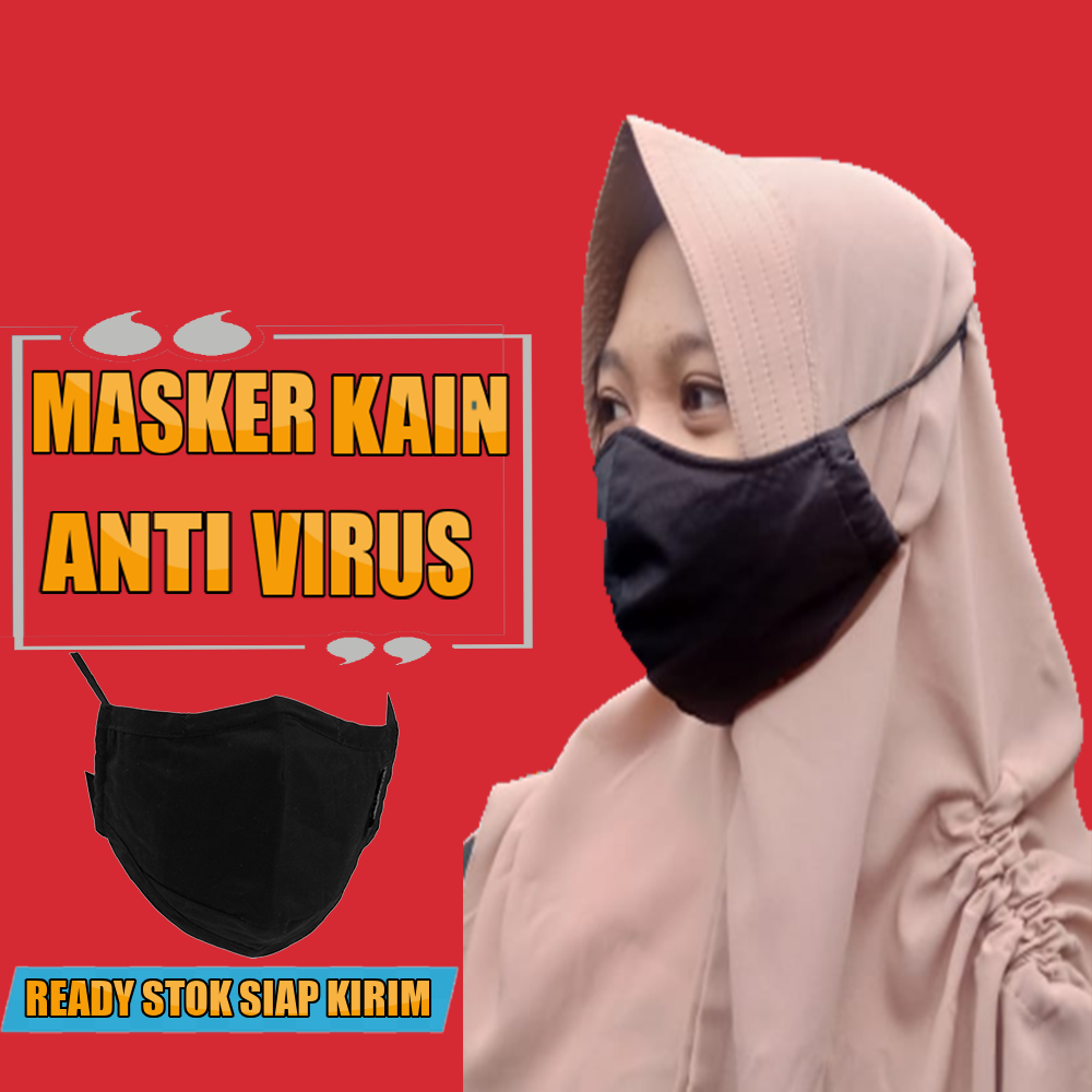 Detail Gambar Masker Hijab Kain Nomer 57