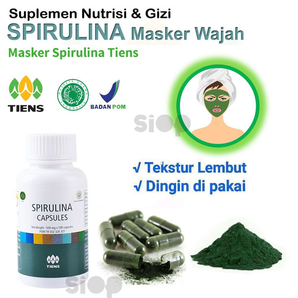 Detail Gambar Masker Spirulina Nomer 25