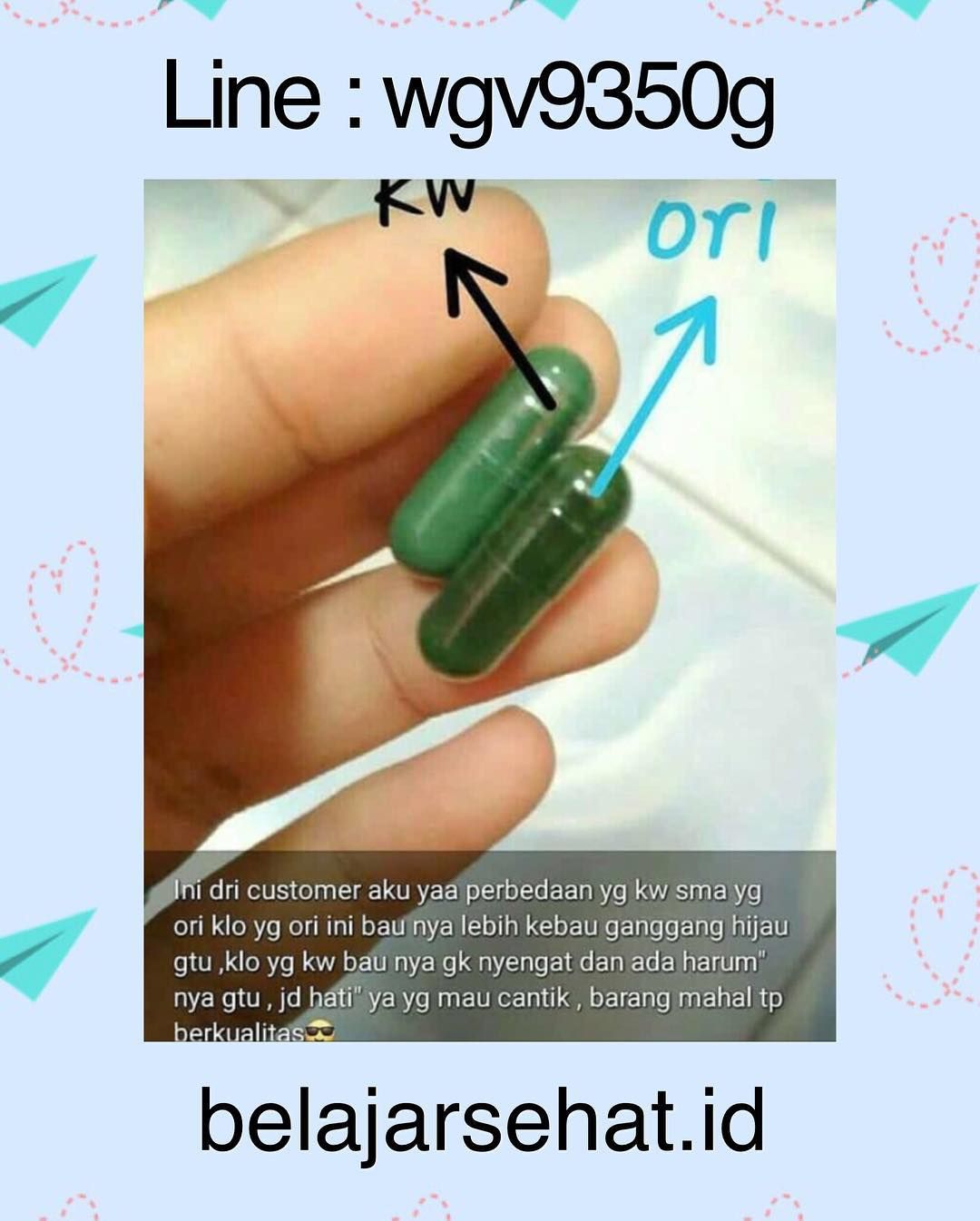 Detail Gambar Masker Spirulina Asli Dan Palsu Nomer 6