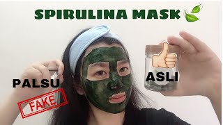 Detail Gambar Masker Spirulina Asli Dan Palsu Nomer 7