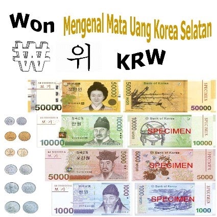 Detail Gambar Mata Uang Korea 5000 Won Nomer 46