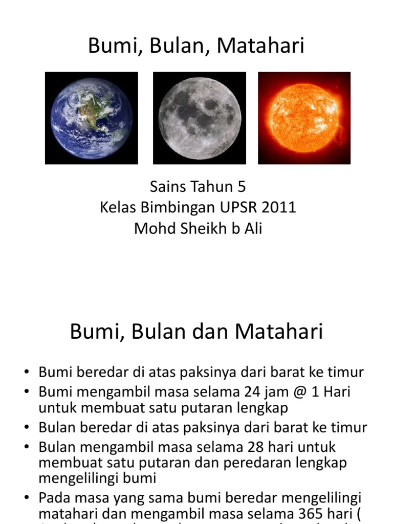 Detail Gambar Matahari Bumi Bulan Nomer 48