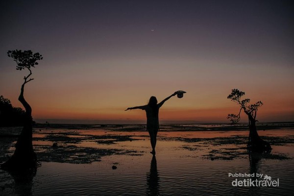 Detail Gambar Matahari Tenggelam Di Pantai Nomer 47