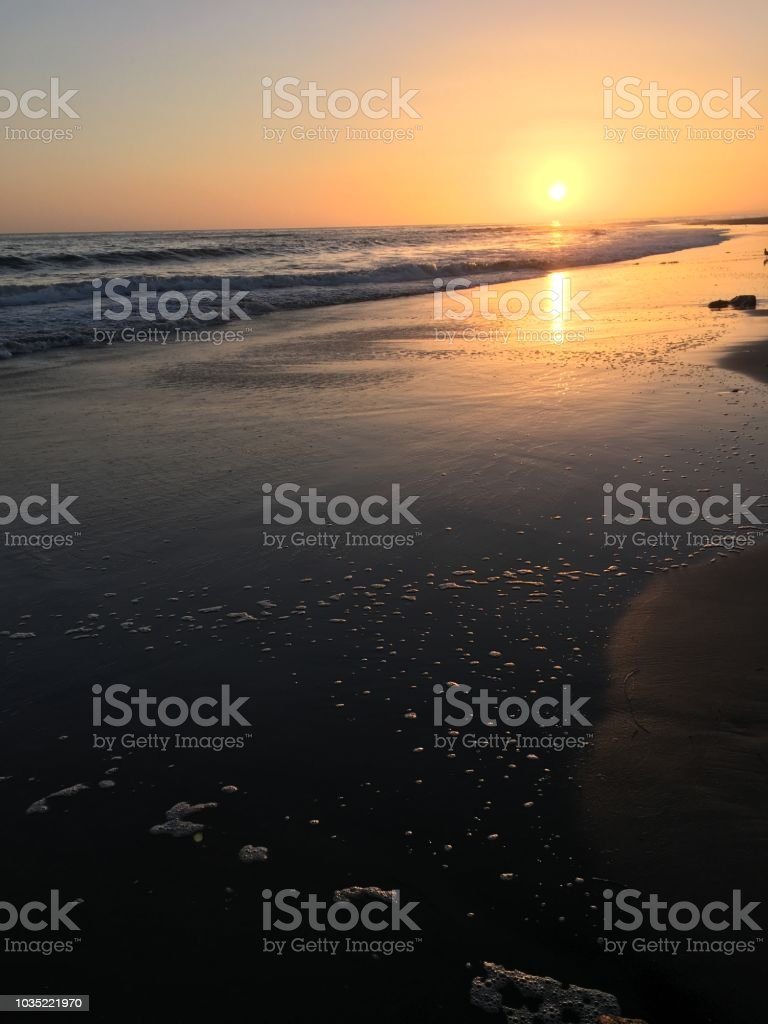 Detail Gambar Matahari Tenggelam Di Pantai Nomer 50