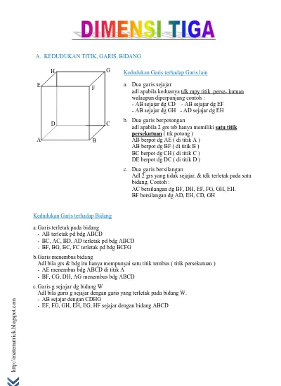 Detail Gambar Materi Dimensi 3 Nomer 26