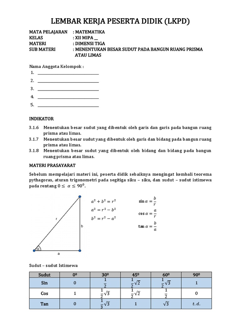 Detail Gambar Materi Dimensi 3 Nomer 36