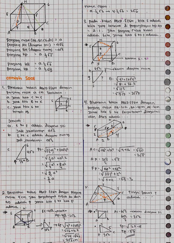 Detail Gambar Materi Dimensi 3 Nomer 8