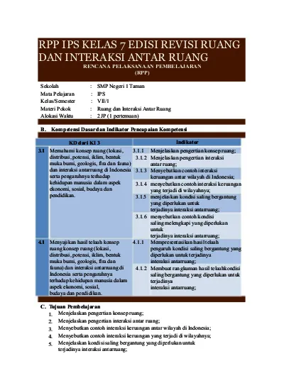 Detail Gambar Materi Ruang Dan Interaksi Ruang Nomer 11