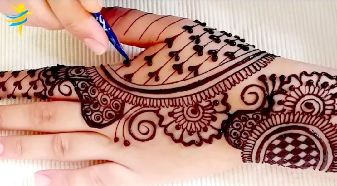 Detail Gambar Mehendi Simple Dan Cantik Nomer 8