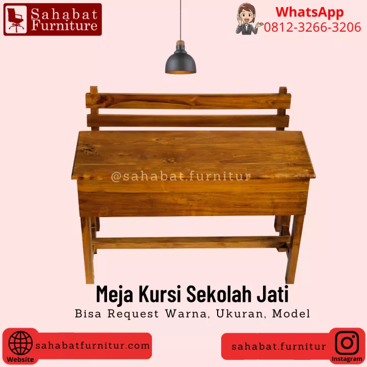 Detail Gambar Meja Bangku Belajar Siswasd Nomer 41