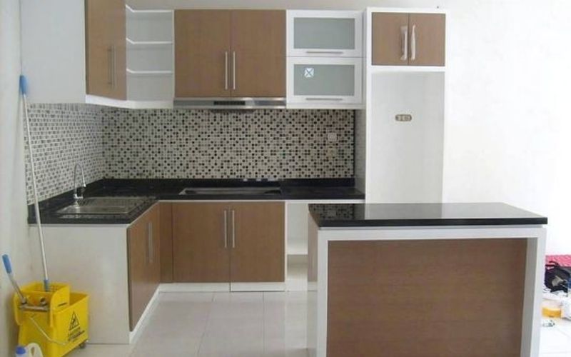 Detail Gambar Meja Dapur Leter L Nomer 3