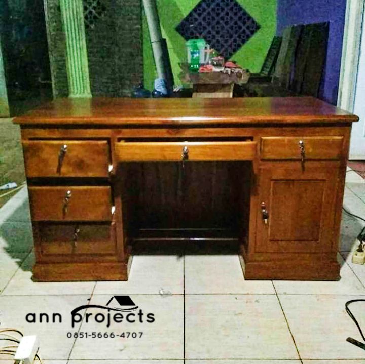 Detail Gambar Meja Kantor Kayu Nomer 20