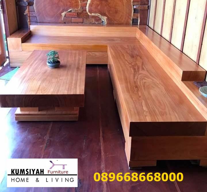 Detail Gambar Meja Kayu Jati Tebal Nomer 8