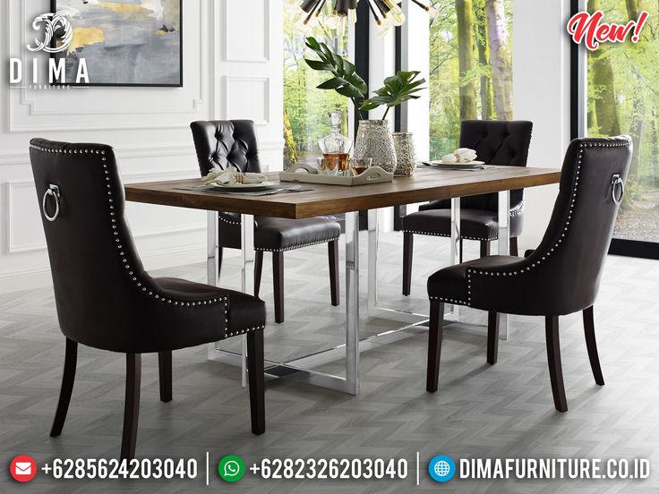 Detail Gambar Meja Makan Minimalis Modern Nomer 8