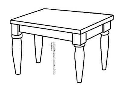 Detail Gambar Meja Sketsa Nomer 19