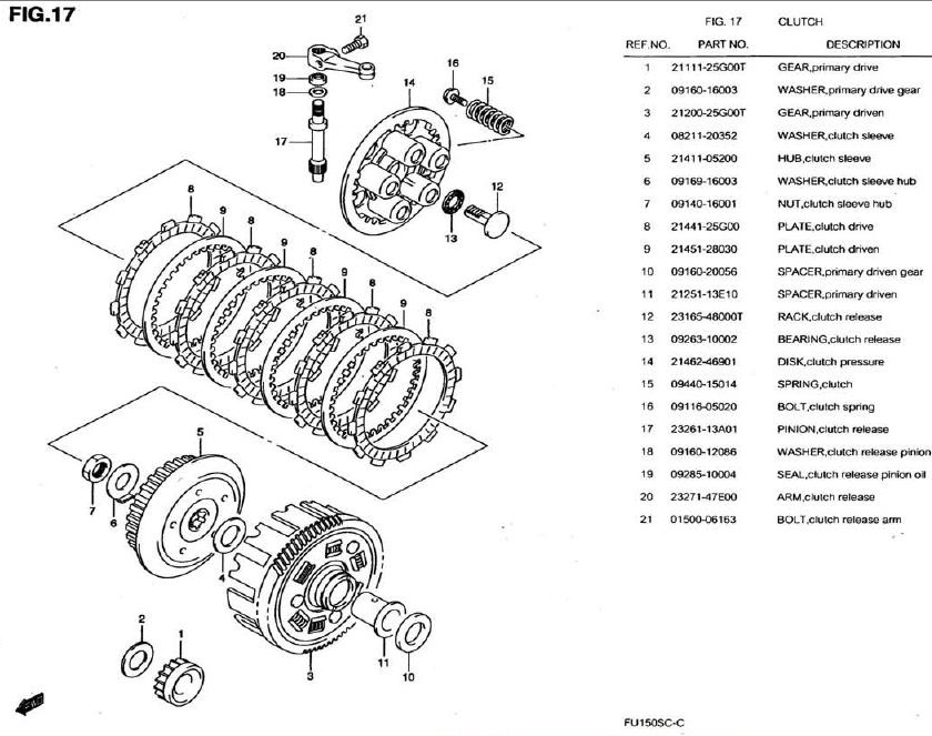 Detail Gambar Mekanisme Kopling Manual Sepeda Motor Nomer 32