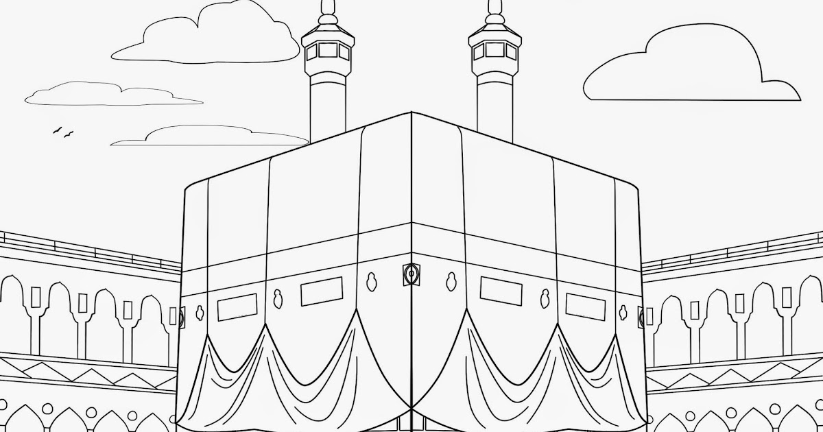 Detail Gambar Mekkah Hitam Putih Nomer 10